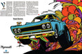 1968 Plymouth Road Runner - Poster | Canvas Wall Art Print