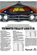 1969 Plymouth Road Runner 440 - Poster | Canvas Wall Art Print
