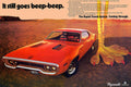 1971 Plymouth Road Runner - Poster | Canvas Wall Art Print