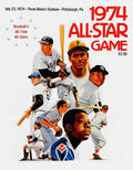 1974 Baseball All Star Game Program - Poster | Canvas Wall Art Print