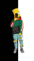 Bart Simpson Hypebeast - Poster | Canvas Wall Art Print