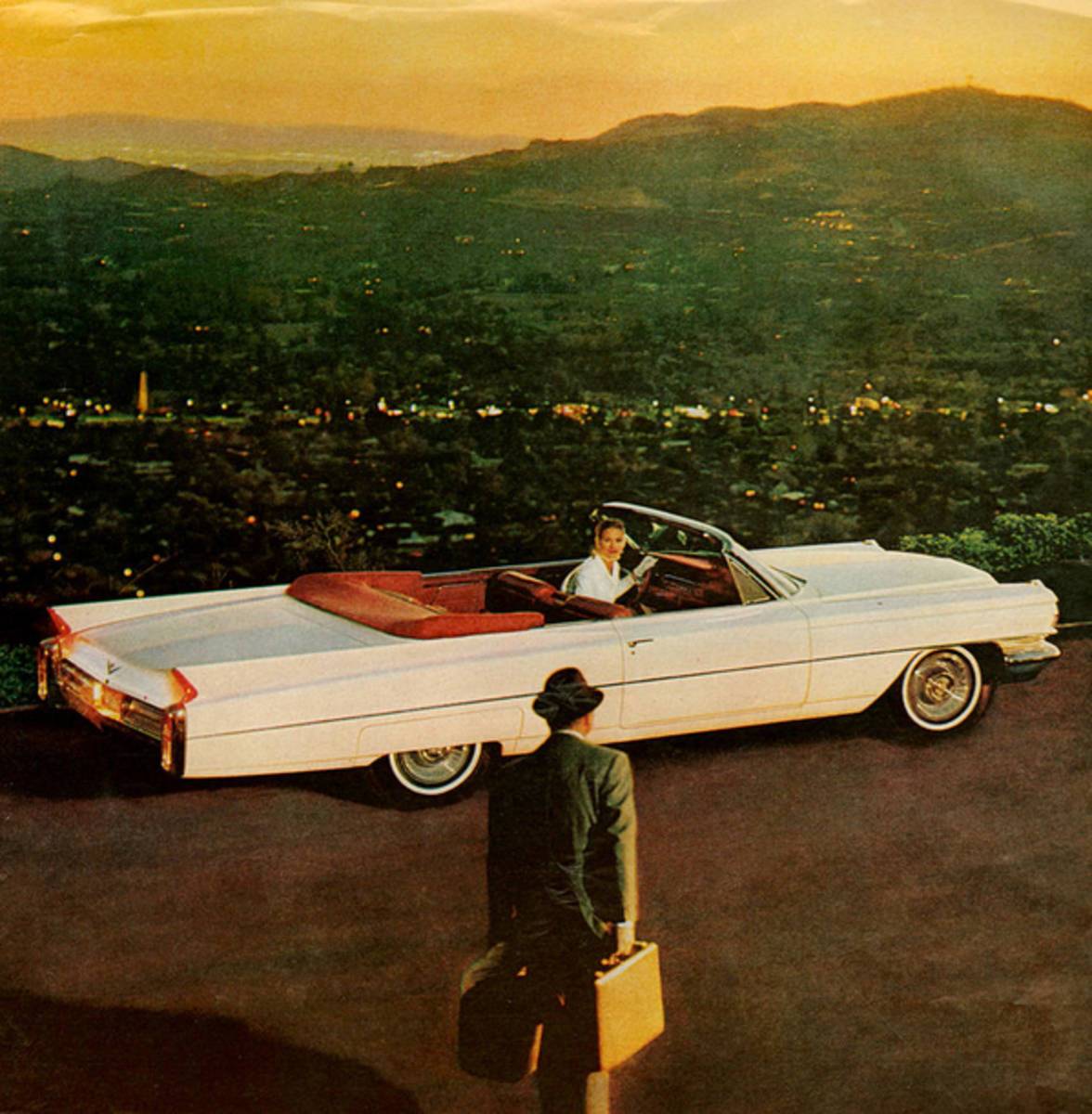 1960S Usa Cadillac Magazine Advert - Poster | Canvas Wall Art Print