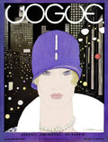 A Vogue Magazine Cover Of A Woman - Poster | Canvas Wall Art Print