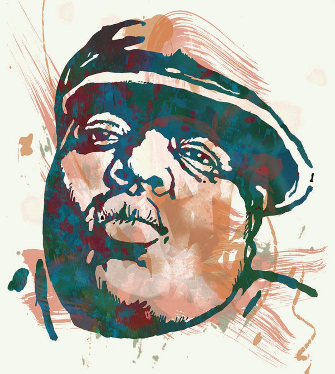 Biggie Smalls Modern Etching Art - Rapper - Poster | Canvas Wall Art Print