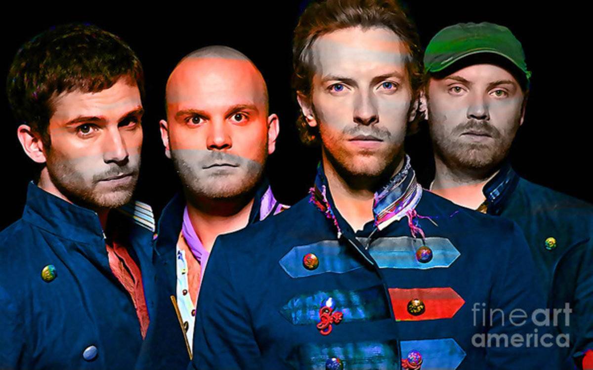 Coldplay - Poster | Canvas Wall Art Print