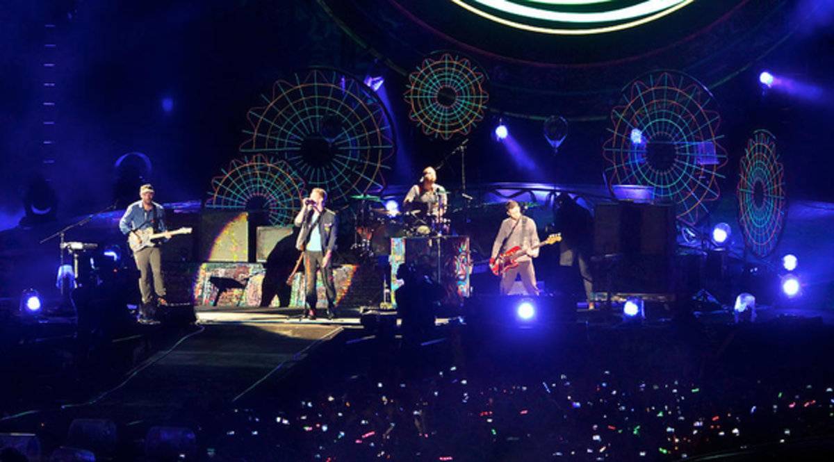 Coldplay - Sydney 2012 - Poster | Canvas Wall Art Print