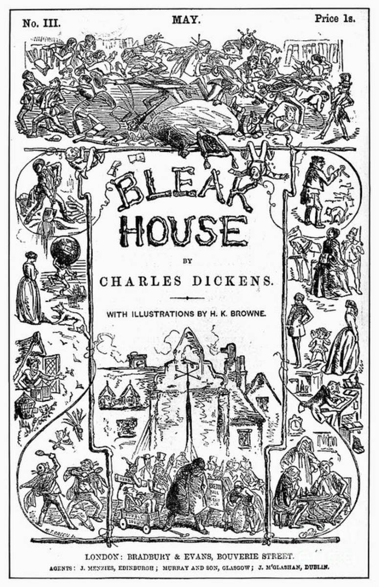 Dickens: Bleak House - Poster | Canvas Wall Art Print