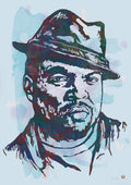 Ice Cube Pop Art Etching - Rapper - Poster | Canvas Wall Art Print