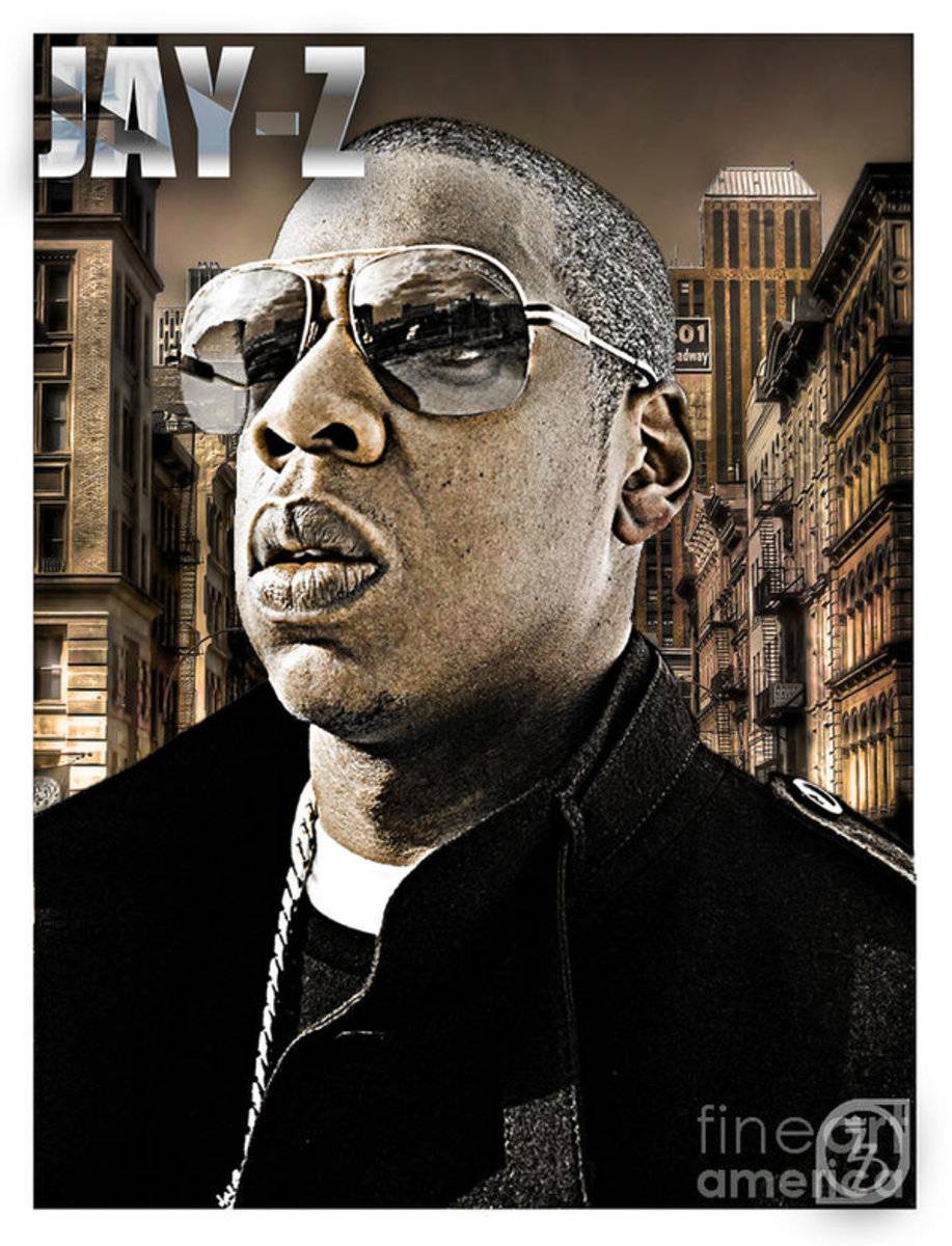 Jay Z - Rapper - Poster | Canvas Wall Art Print