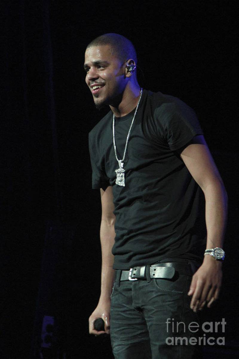 J.Cole - Rapper - Poster | Canvas Wall Art Print