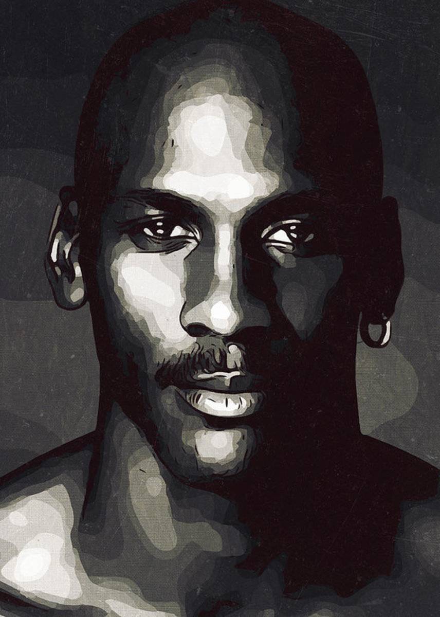 Michael Jordan Artwork - Poster | Canvas Wall Art Print