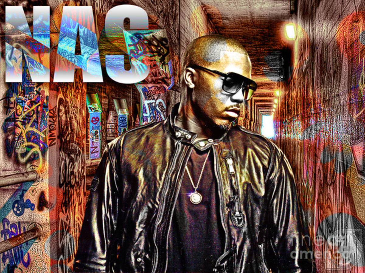 Nas - Rapper - Poster | Canvas Wall Art Print