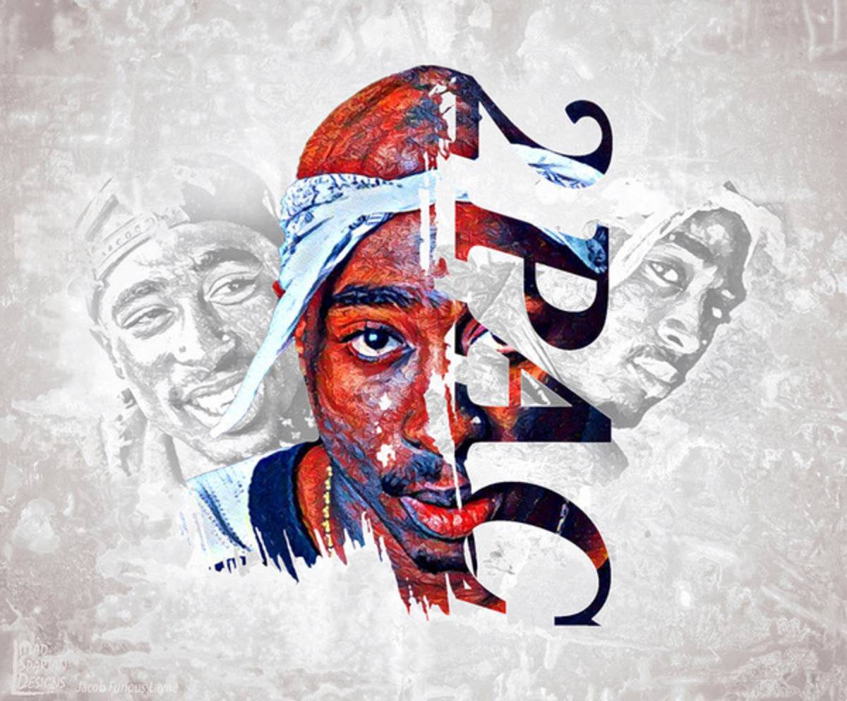 2 Pac - Rapper - Poster | Canvas Wall Art Print