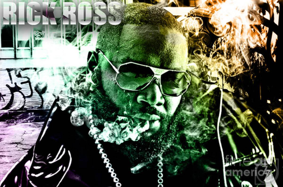 Rick Ross - Rapper - Poster | Canvas Wall Art Print