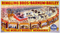 Ringling Brothers And Barnum And Bailey Vintage - Poster | Canvas Wall Art Print