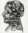 Robot Science-Fiction Artwork - Poster | Canvas Wall Art Print