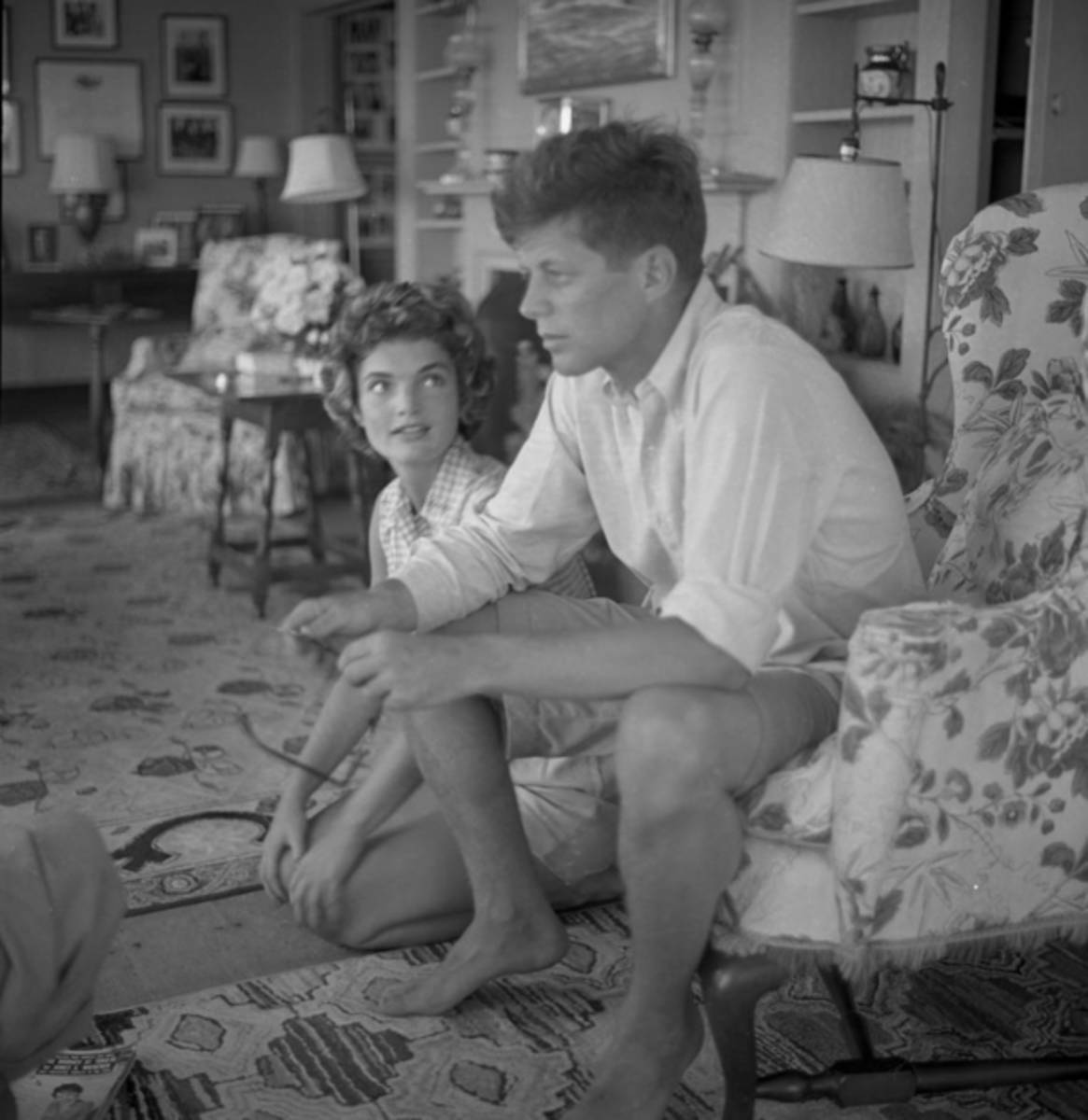 Senator Kennedy Goes A Courting - Poster | Canvas Wall Art Print