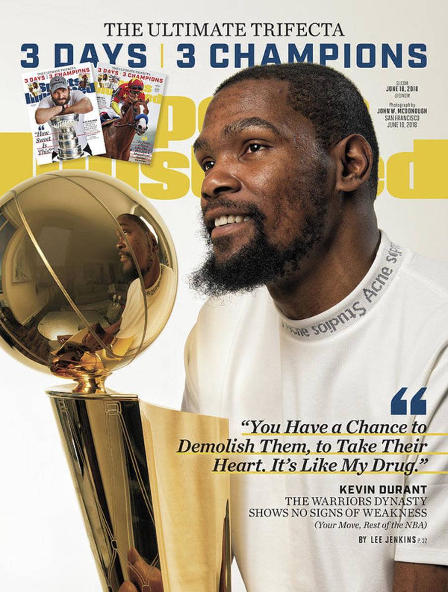 The Ultimate Trifecta 3 Days, 3 Champions Sports Illustrated Cover - Poster | Canvas Wall Art Print