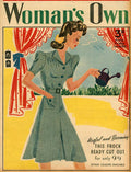 1940S Uk Womans Own Magazine Cover - Poster | Canvas Wall Art Print