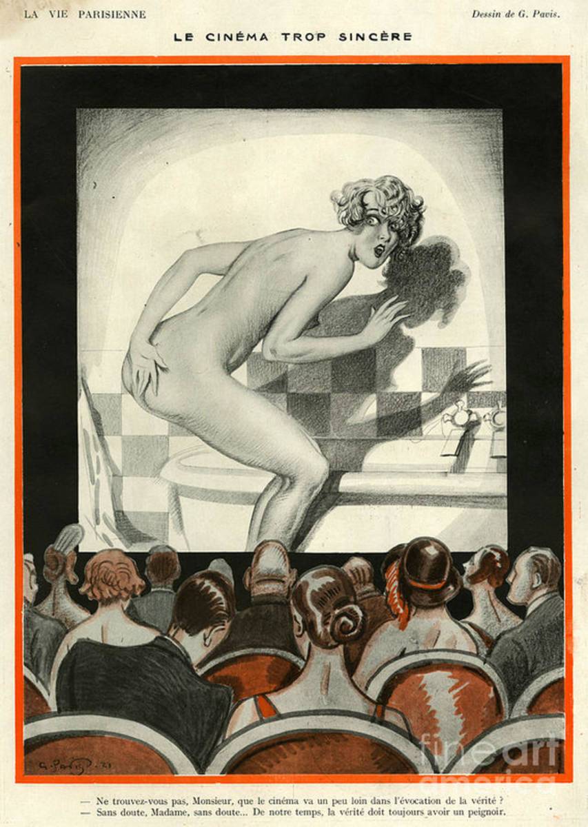 1920S France La Vie Parisienne Magazine - Poster | Canvas Wall Art Print