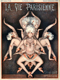 1920S France La Vie Parisienne Magazine - Poster | Canvas Wall Art Print