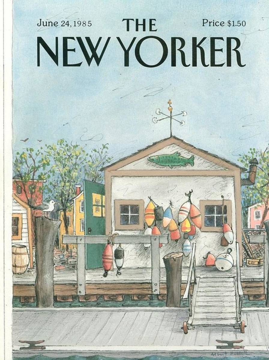 The New Yorker Magazine Cover - Poster | Canvas Wall Art Print