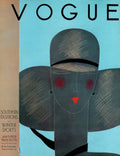A Vintage Vogue Magazine Cover Of A Woman - Poster | Canvas Wall Art Print