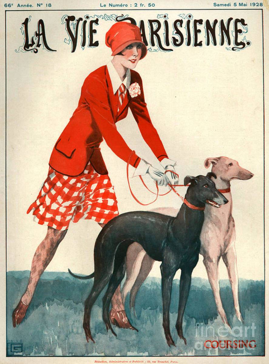 1920S France La Vie Parisienne Magazine - Poster | Canvas Wall Art Print