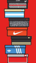 Sneaker Box Wall Art - Poster | Canvas Wall Art Print