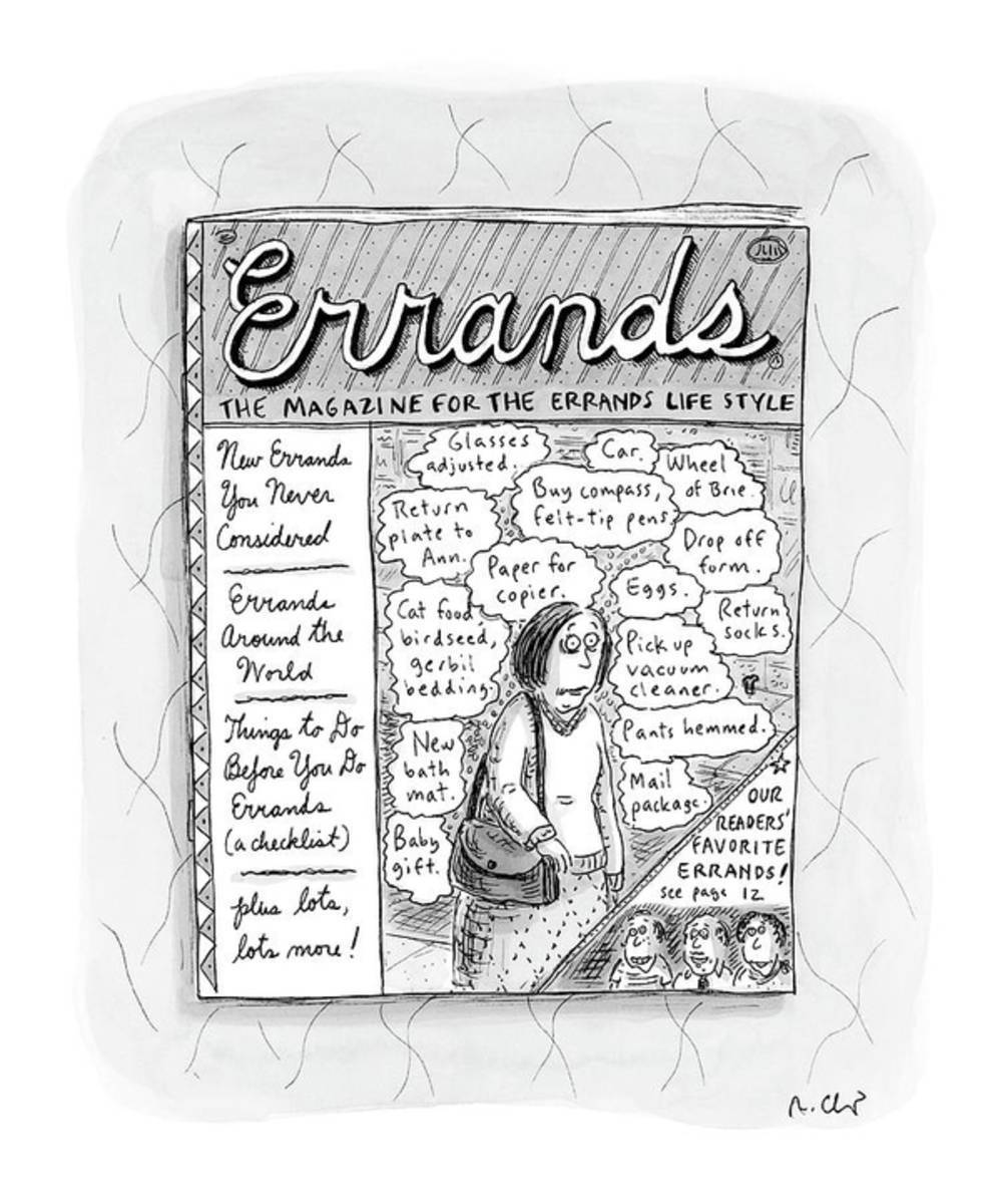 Errands The Magazine For The Errands Life Style - Poster | Canvas Wall Art Print