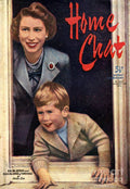 1950S Uk Home Chat Magazine Cover - Poster | Canvas Wall Art Print