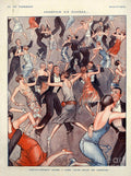 1920S France La Vie Parisienne Magazine - Poster | Canvas Wall Art Print