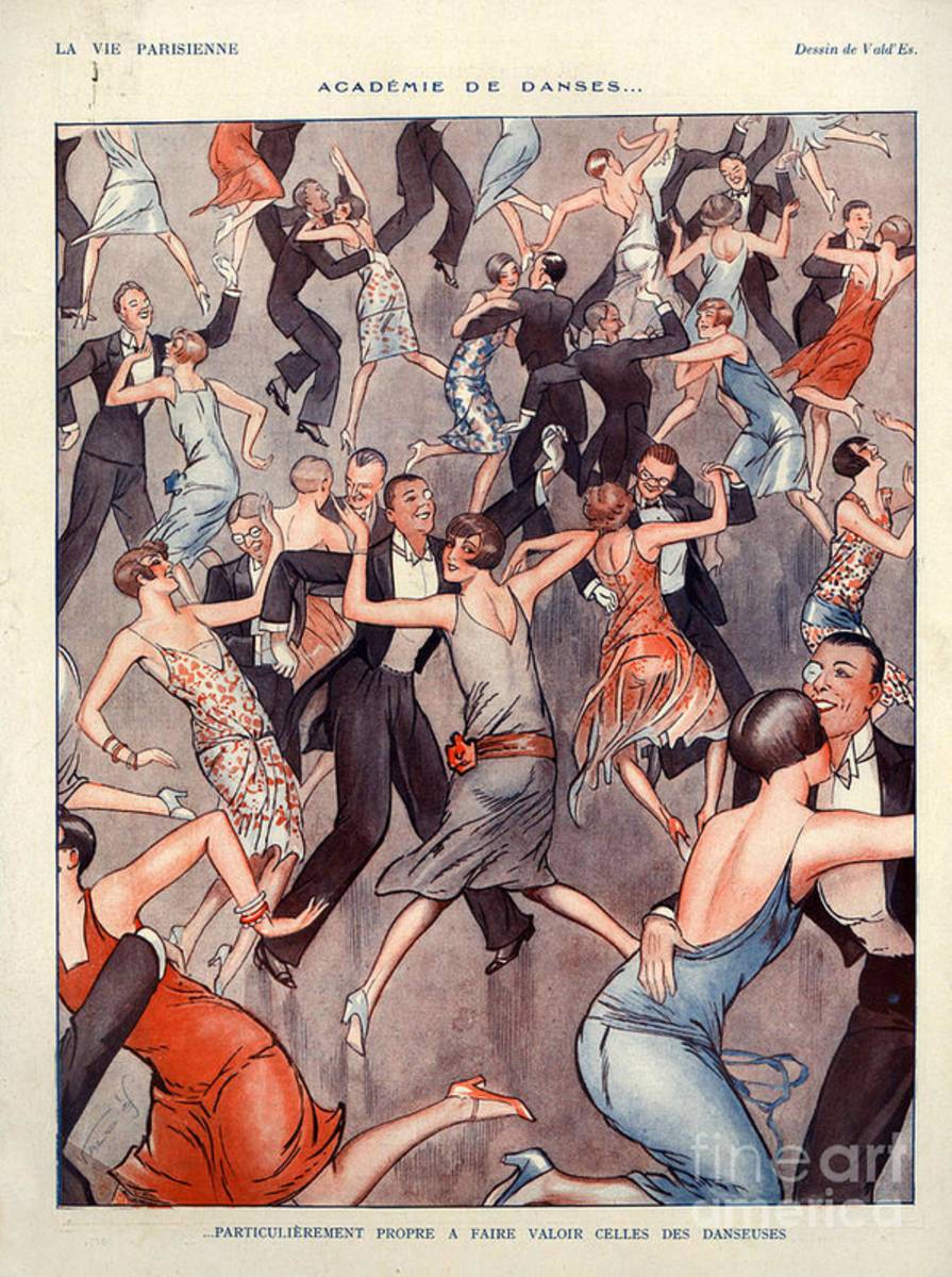 1920S France La Vie Parisienne Magazine - Poster | Canvas Wall Art Print