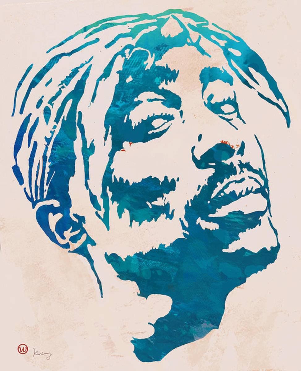 2Pac Tupac Shakur Pop Art - Rapper - Poster | Canvas Wall Art Print