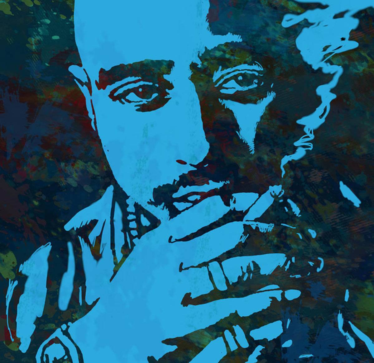 2Pac Tupac Shakur Stylised Pop Art - Rapper - Poster | Canvas Wall Art Print