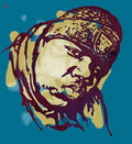 Biggie Smalls Modern Colour Etching Art - Rapper - Poster | Canvas Wall Art Print