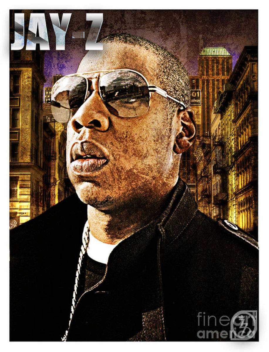 Jay Z - Rapper - Poster | Canvas Wall Art Print