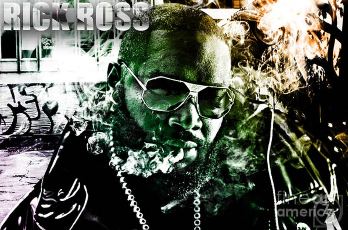 Rick Ross - Rapper - Poster | Canvas Wall Art Print