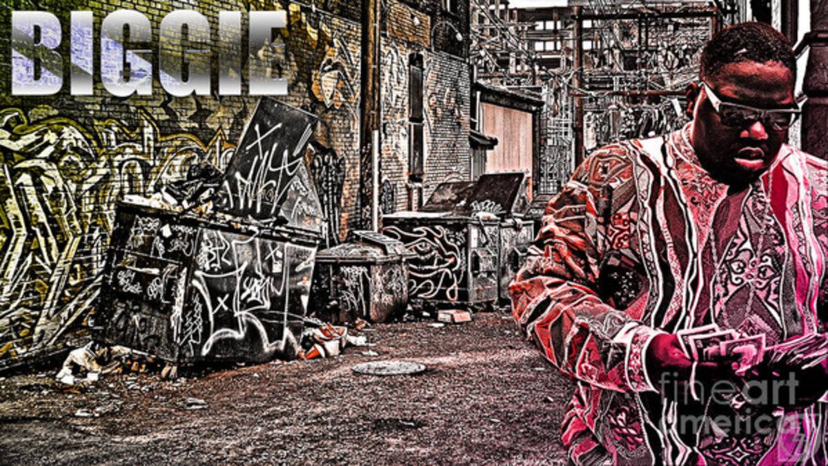 Street Phenomenon Biggie - Rapper - Poster | Canvas Wall Art Print