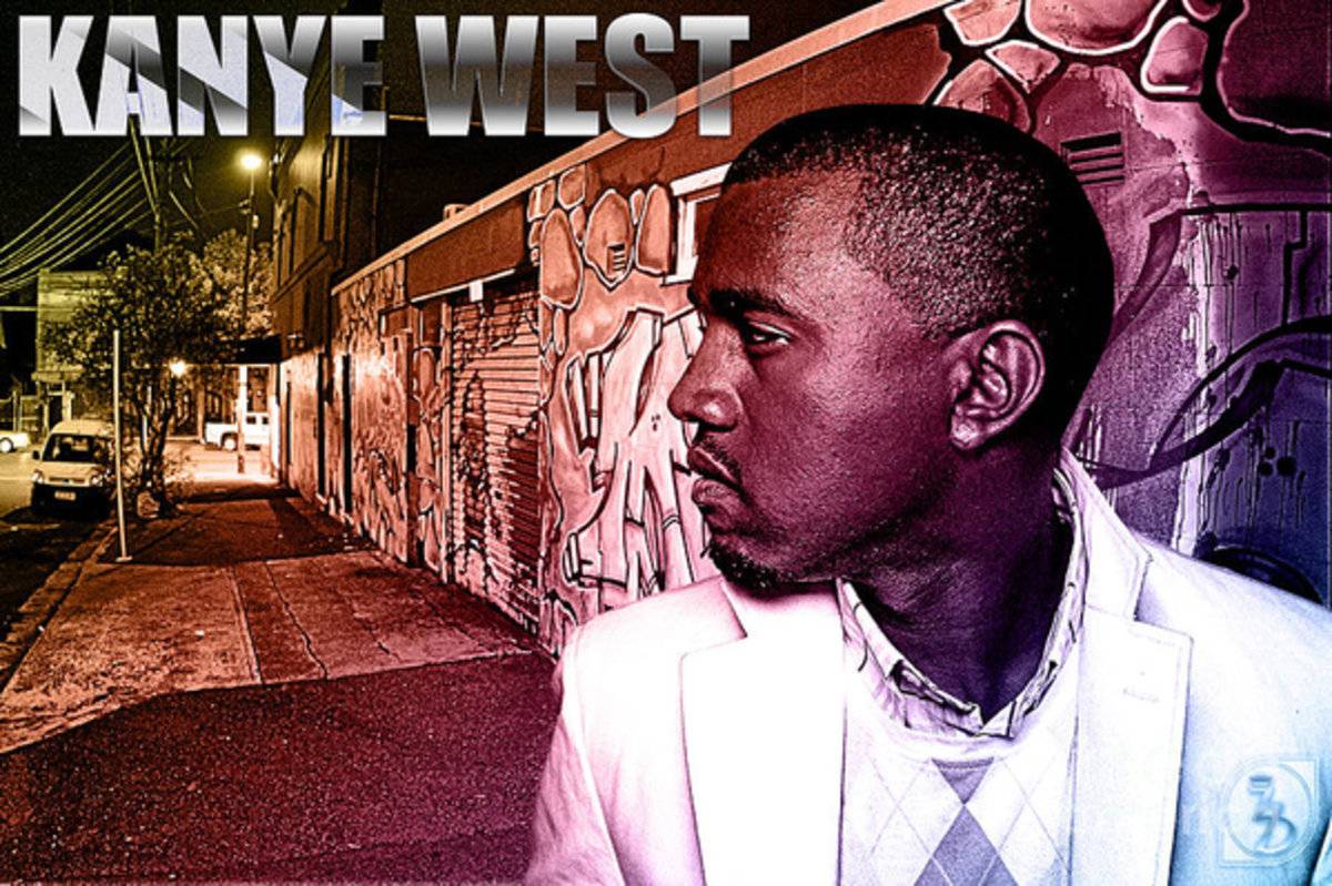 Street Phenomenon Kanye West - Rapper - Poster | Canvas Wall Art Print