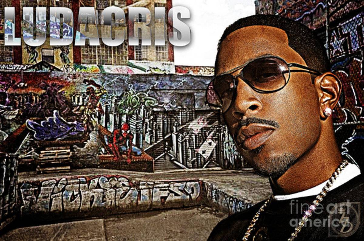 Street Phenomenon Ludacris - Rapper - Poster | Canvas Wall Art Print