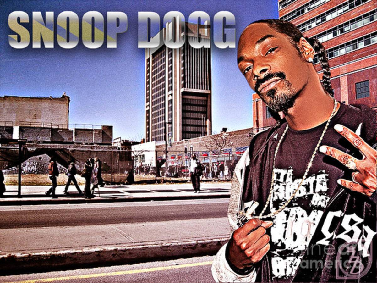 Street Phenomenon Snoop Dogg - Rapper - Poster | Canvas Wall Art Print