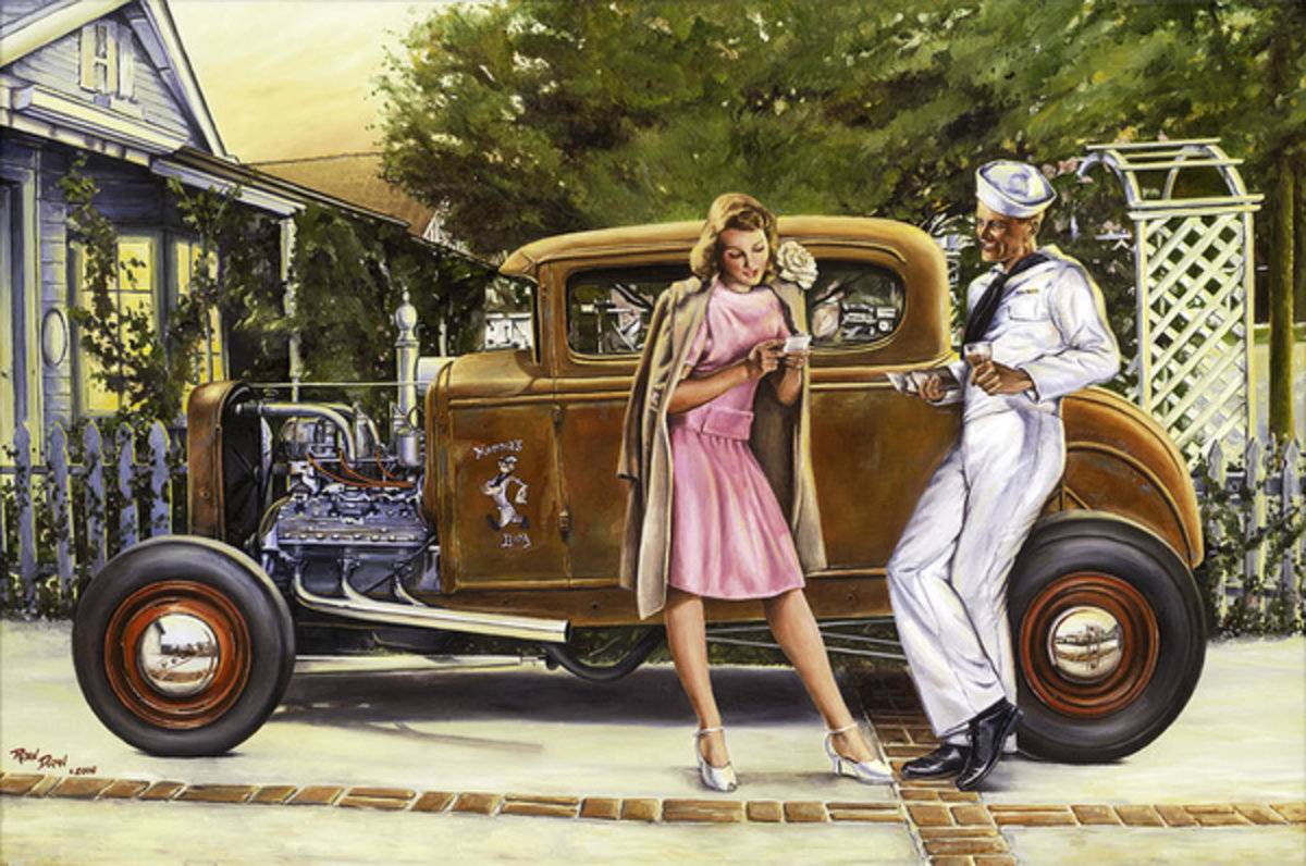 The Sailor'S Girl - Poster | Canvas Wall Art Print