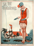 1920S France La Vie Parisienne Magazine - Poster | Canvas Wall Art Print