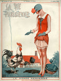 1920S France La Vie Parisienne Magazine - Poster | Canvas Wall Art Print