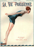 1920S France La Vie Parisienne Magazine - Poster | Canvas Wall Art Print