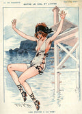 1920S France La Vie Parisienne Magazine - Poster | Canvas Wall Art Print
