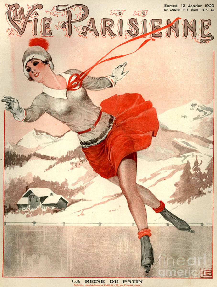 1920S France La Vie Parisienne Magazine - Poster | Canvas Wall Art Print