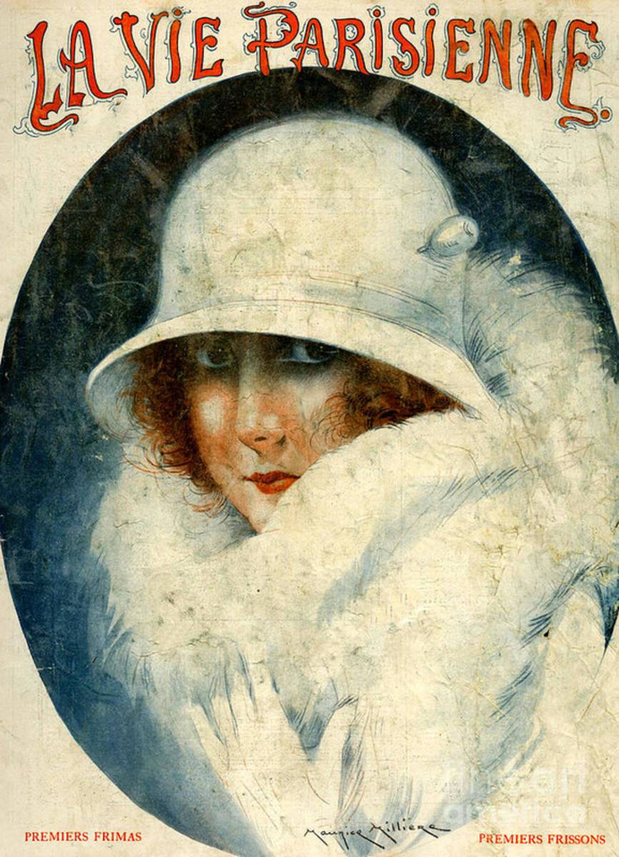 1920S France La Vie Parisienne Magazine - Poster | Canvas Wall Art Print