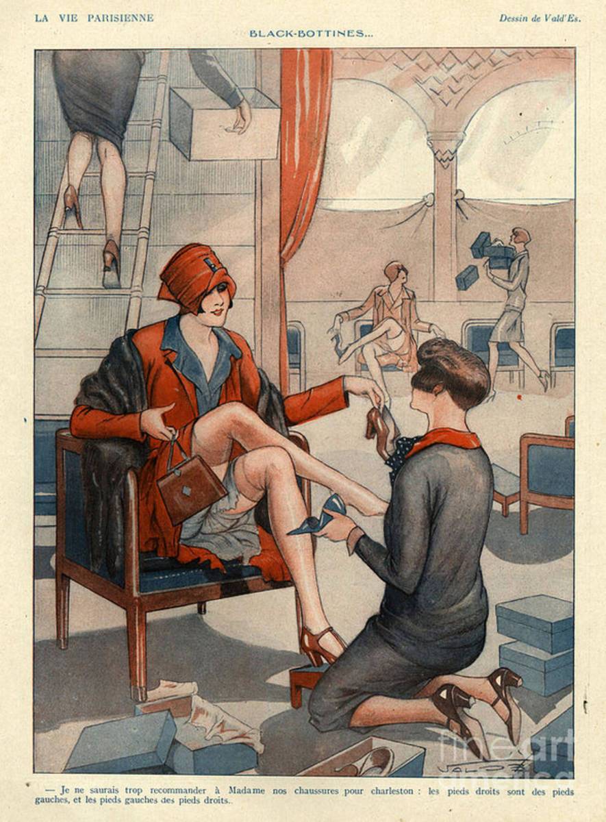 1920S France La Vie Parisienne Magazine - Poster | Canvas Wall Art Print